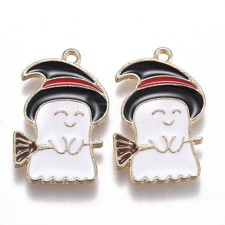 Halloween Theme Alloy Enamel Pendants LS-ENAM-J649-03LG-1