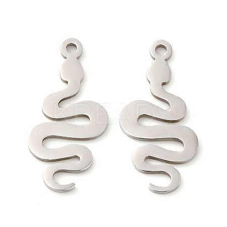 Non-Tarnish 201 Stainless Steel Pendants X-STAS-A084-04P-1