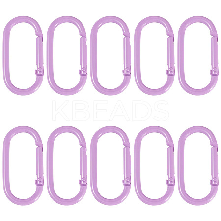 10Pcs Alloy Spring Gate Rings FIND-TA0009-25E-1