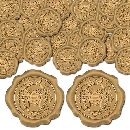 Adhesive Wax Seal Stickers DIY-CP0010-58D-1