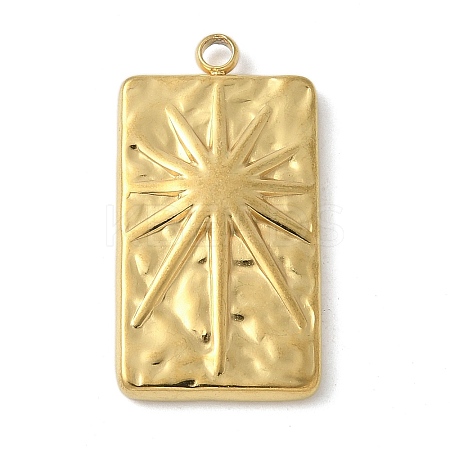 304 Stainless Steel Pendants STAS-L277-03A-G-1