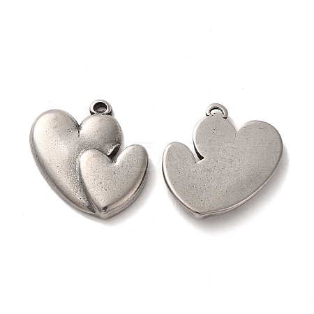 Non-Tarnish Valentine's Day 304 Stainless Steel Pendants LS-STAS-E193-03P-1
