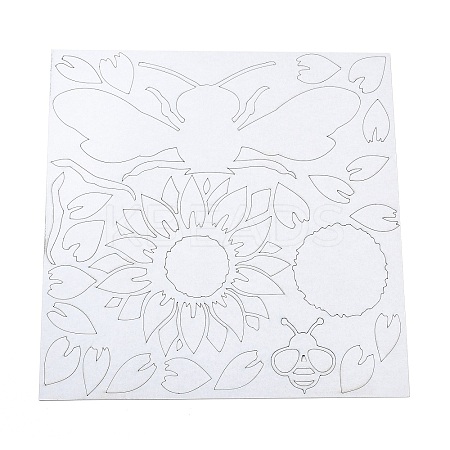 2Pcs Mirror Wall Stickers DIY-CN0001-96-1