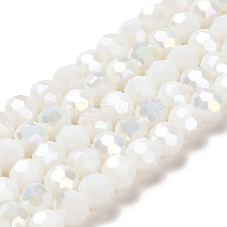 Opaque Glass Beads Stands X-EGLA-A035-P8mm-B01-1