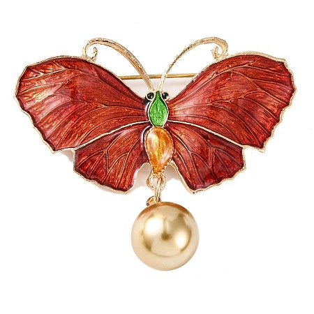 KC Gold Plated Alloy Brooches LS-JEWB-L017-04KCG-01-1