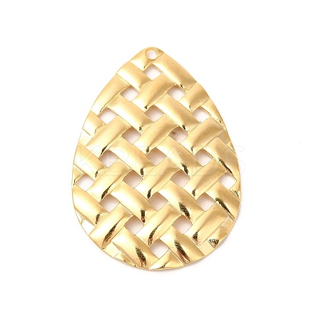 Ion Plating(IP) 304 Stainless Steel Pendants STAS-L268-027G-1