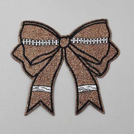 Computerized Embroidery Cloth Self Adhesive Patches PATC-WH0816-009B-1