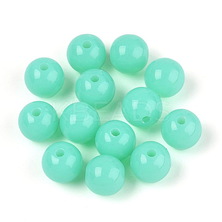 Fluorescent Acrylic Beads X-MACR-R517-8mm-06-1