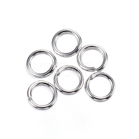 Tarnish Resistant 304 Stainless Steel Open Jump Rings A-STAS-D448-097P-4.5mm-1