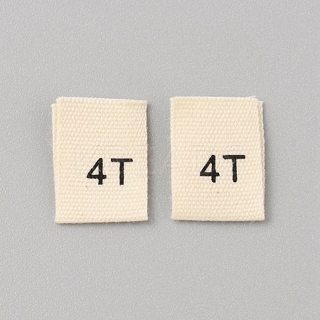 Cotton Sewing Size Label DIY-WH0578-36C-1
