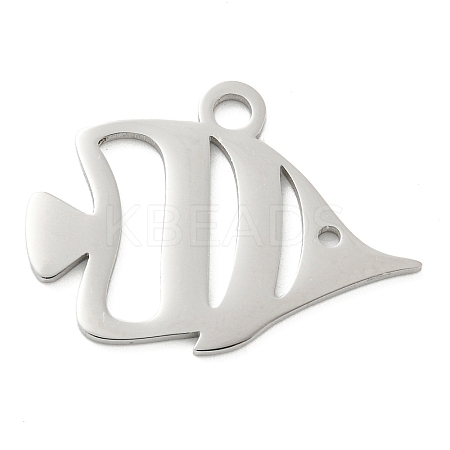 Non-Tarnish 304 Stainless Steel Pendants STAS-B056-10P-07-1