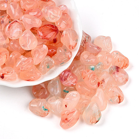 Transparent Acrylic Beads X1-TACR-T028-44B-1