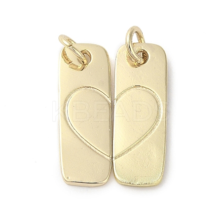 Rack Plating Brass Pendants KK-B088-07G-1