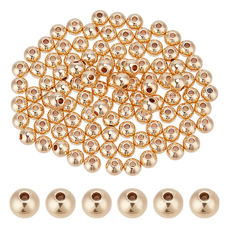 300Pcs Rack Plating Brass Spacer Beads KK-DR0001-27G-04-1