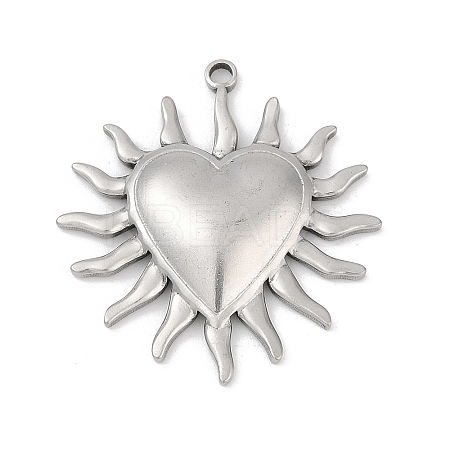 304 Stainless Steel Pendants LS-STAS-D366-01J-P-1