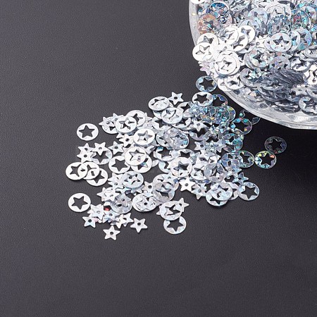 Ornament Accessories Plastic Paillette/Sequins Beads PVC-E001-02-LS02-1