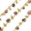 Handmade Brass Nuggets Link Chains CHC-L053-11G-07-1
