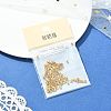 SHEGRACE Brass Round Beads XGRPCU814-290G-6
