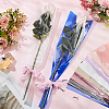 210Pcs 7 Colors Plastic Flower Bouquets Wrapping Packaging AJEW-CP0005-28-4