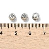 SHEGRACE Brass Textured Round Beads XGRPCU672-298P-3