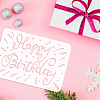 Plastic Drawing Painting Stencils Templates DIY-WH0396-681-3