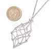 304 Stainless Steel Macrame Pouch Empty Stone Holder Necklace Making NJEW-JN05238-03-3