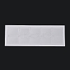 Plastic Necklace Chain Adhesive Pouch for Necklace Display Cards AJEW-P088-01A-1