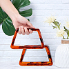 4Pcs 2 Colors Plastic Bag Handle KY-PH0001-13-3