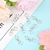 10Pcs Tibetan Style Alloy Links/Connectors TIBE-YW0001-91-2