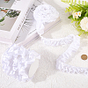 10M Polyester Ruffled Trimming OCOR-GF0004-57D-3