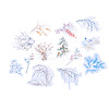 100Pcs Story of Four Seasons PET Stickers Self-Adhesive Stickers DIY-TA0003-69A-2