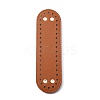PU Leather Knitting Crochet Bags Nail Bottom Shaper Pad FIND-WH0114-84A-01-1