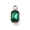 304 Stainless Steel Pendants STAS-Q346-03P-08-1