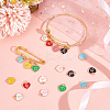 Alloy Enamel Charms ENAM-PH0002-90-5