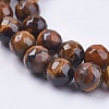 Natural Tiger Eye Round Bead Strands LS-G-R203-8mm-3