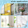 Flower Round Glass Beads Tassel Hanging Suncatchers for Window Garden Outdoor Decoration HJEW-WH20020-007B-4
