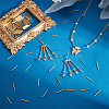 600Pcs Brass Tube Beads KK-UN0004-18G-4