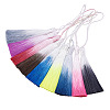 Spritewelry 27Pcs 9 Colors Polyester Tassel Big Pendants FIND-SW0001-14-11