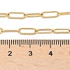 304 Stainless Steel Paperclip Chain Necklace NJEW-M183-04G-2
