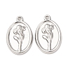 304 Stainless Steel Pendants STAS-I358-12P-03-1