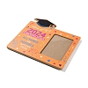 Graduate Theme Wooden Photo Frame AJEW-D069-01F-3