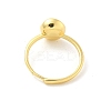 Brass Open Cuff Ring Settings KK-G518-10G-04-3