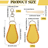 Baseball Theme DIY Luggage Tag Making Kits DIY-CL0002-24B-2