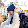 60Pcs 3 Shapes Acrylic Knitted Hat Making Fastener Tool FIND-GA0004-04-6