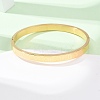 304 Stainless Steel Hinged Bangles for Women BJEW-B161-09G-2