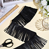 2M PU Leather Suede Fringe Trim DIY-CL0002-36A-4