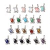 Natural & Synthetic Gemstone Pendants G-D469-01P-1