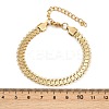 304 Stainless Steel Link Chain Bracelets for Women BJEW-Z143-08G-5