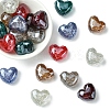 21Pcs 7 Colors Transparent Acrylic Beads OACR-FS0001-94-2
