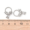 304 Stainless Steel Pendants STAS-K303-08D-P-3